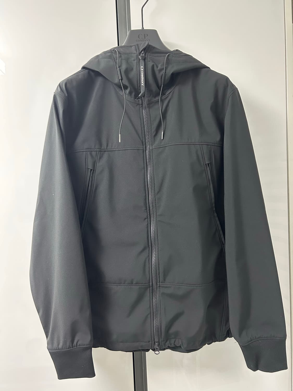 C.P. 컴퍼니 쉘-R 고글 자켓 블랙 - 25SS 상품이미지1