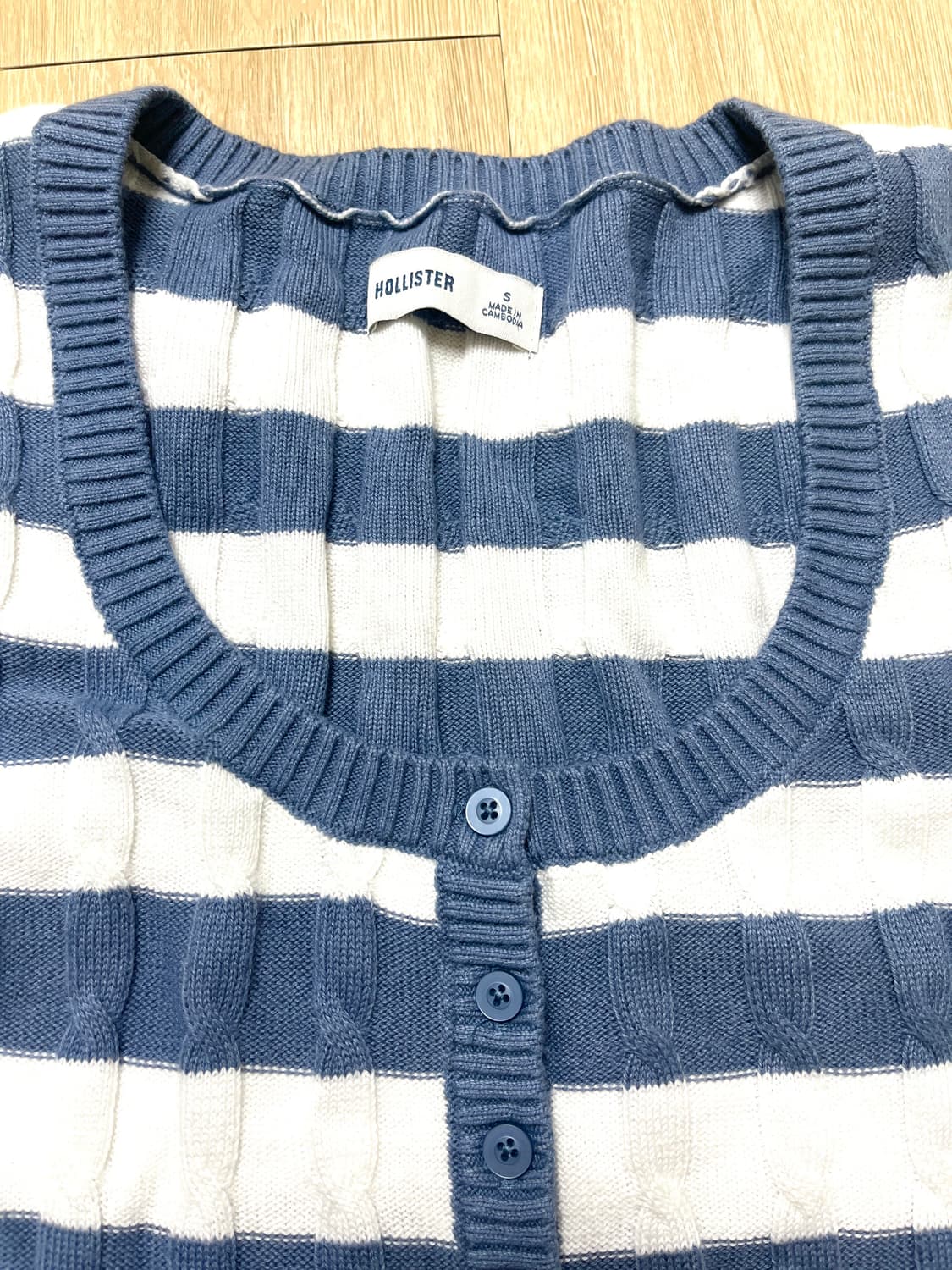 Hollister babydoll stripe knit 상품이미지4