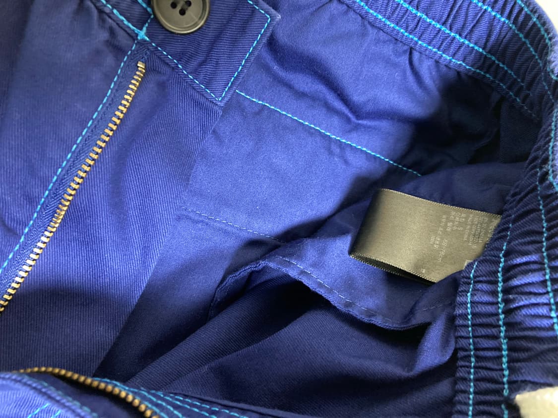 유니 마르니 와이드핏 반바지 블루 (s 중고)  상품이미지4