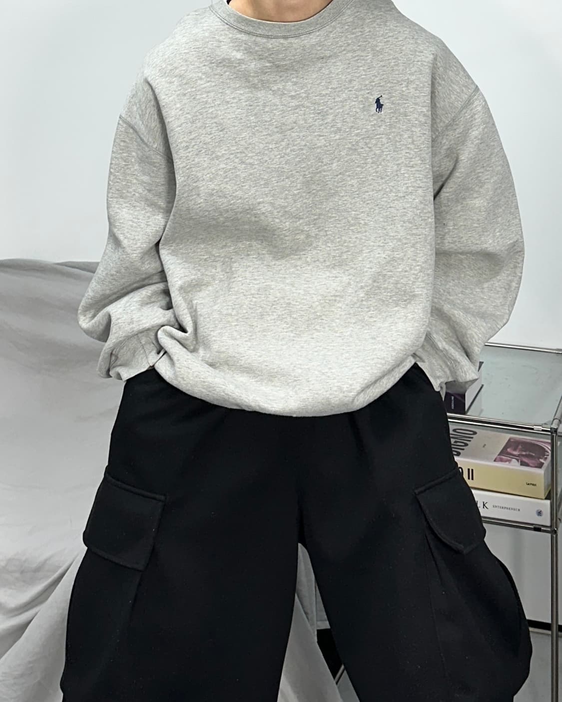 폴로 랄프로렌 블랙포니 맨투맨 2XL 상품이미지1