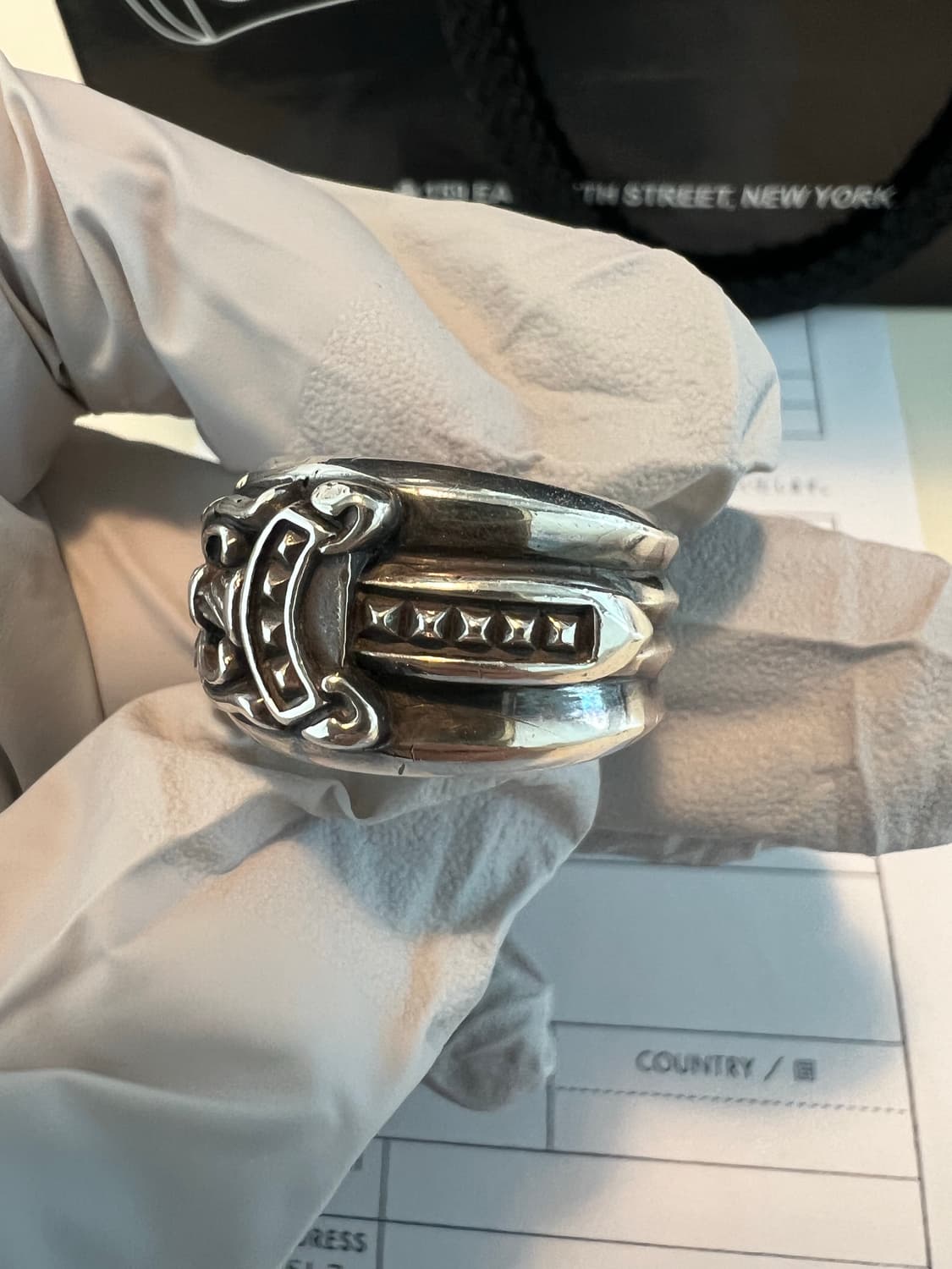 [us9] 크롬하츠 대거링 상품이미지3