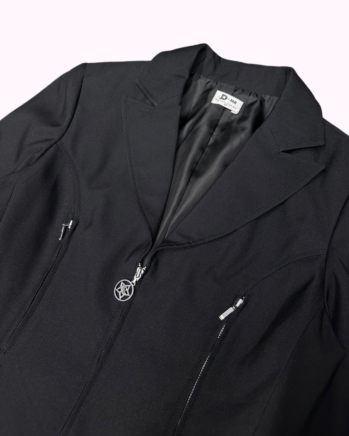 star pendant zip-up blazer 상품이미지2