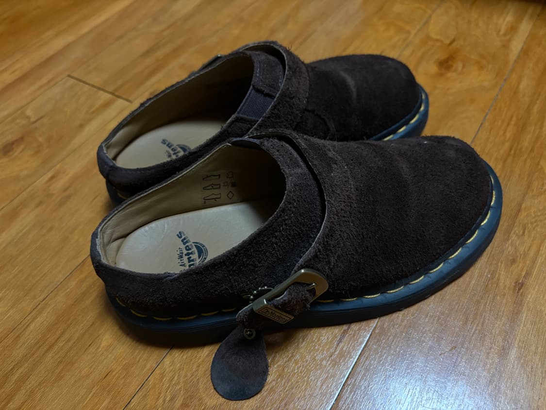 닥터마틴 아이샴 데저트 오아시스 스웨이드 뮬 브라운 상품이미지2