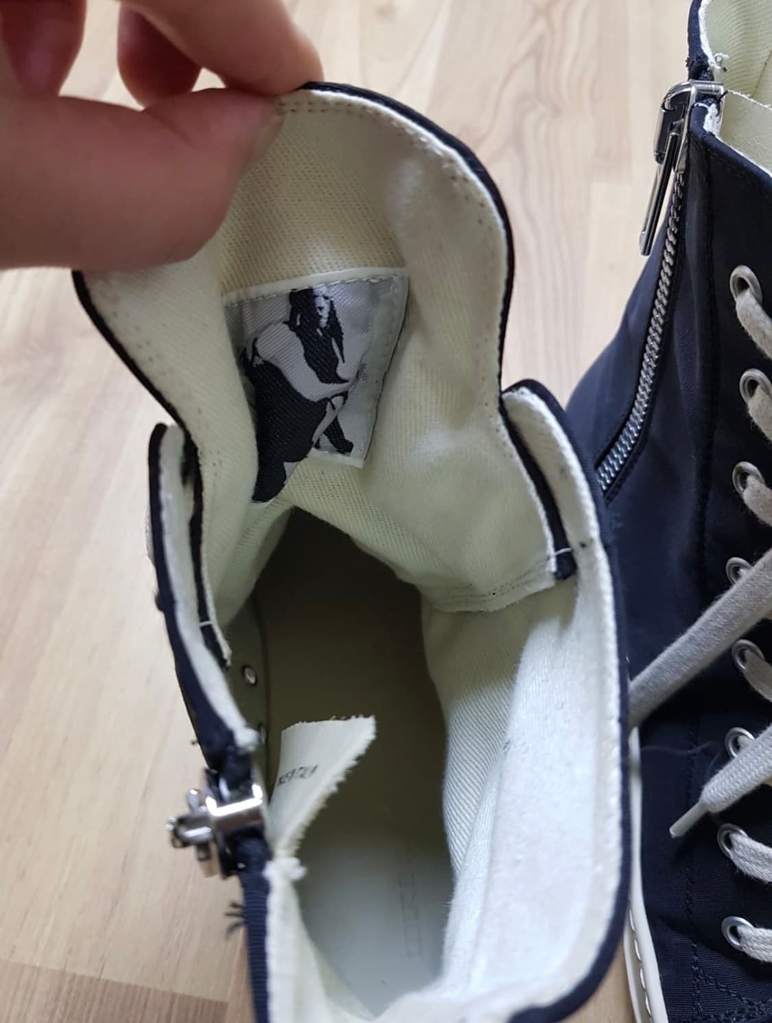 릭오웬스 다크쉐도우 라몬즈 스니커즈 상품이미지2