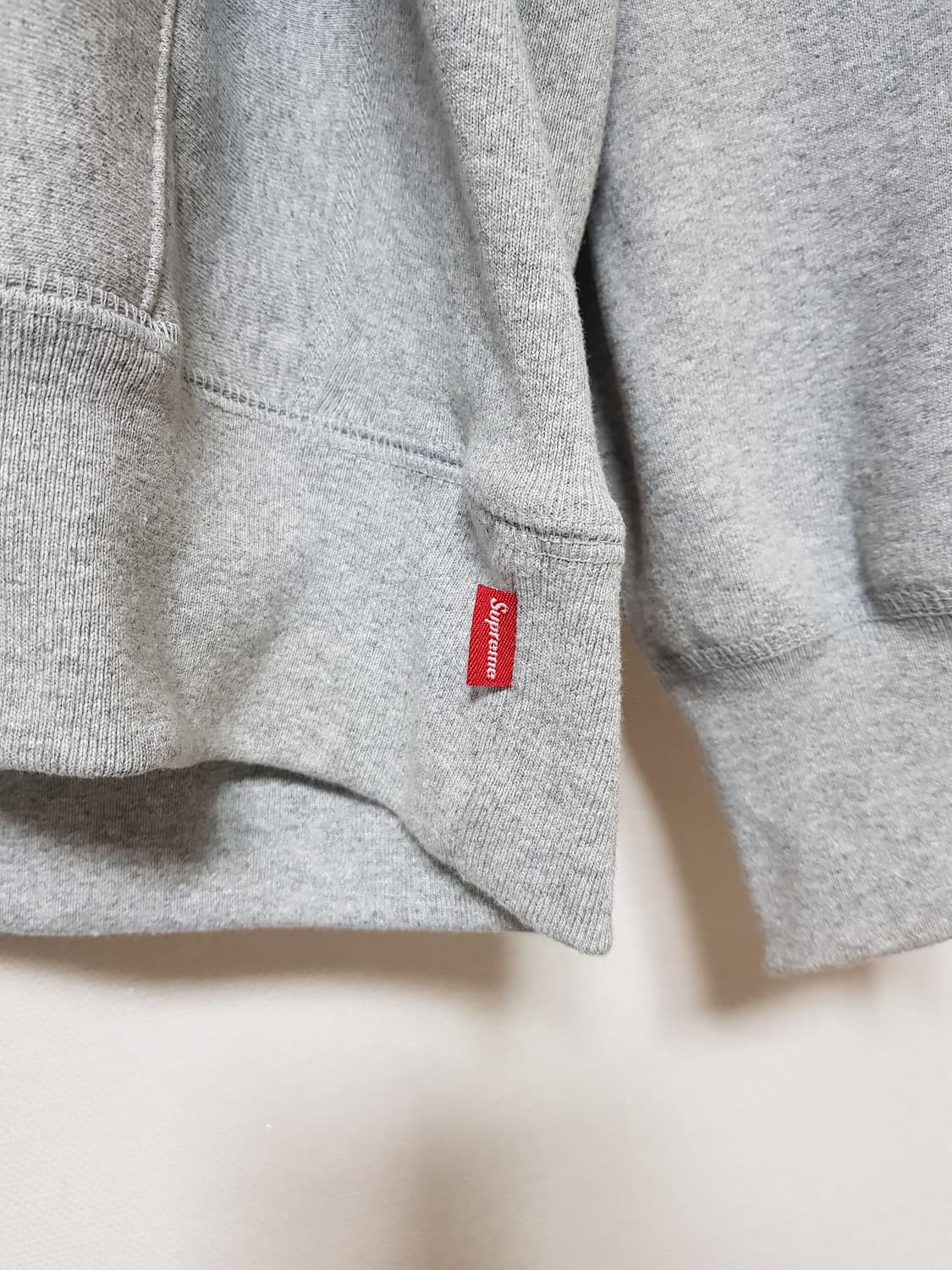 슈프림 박스로고 후드 티셔츠 그레이 24FW 상품이미지6