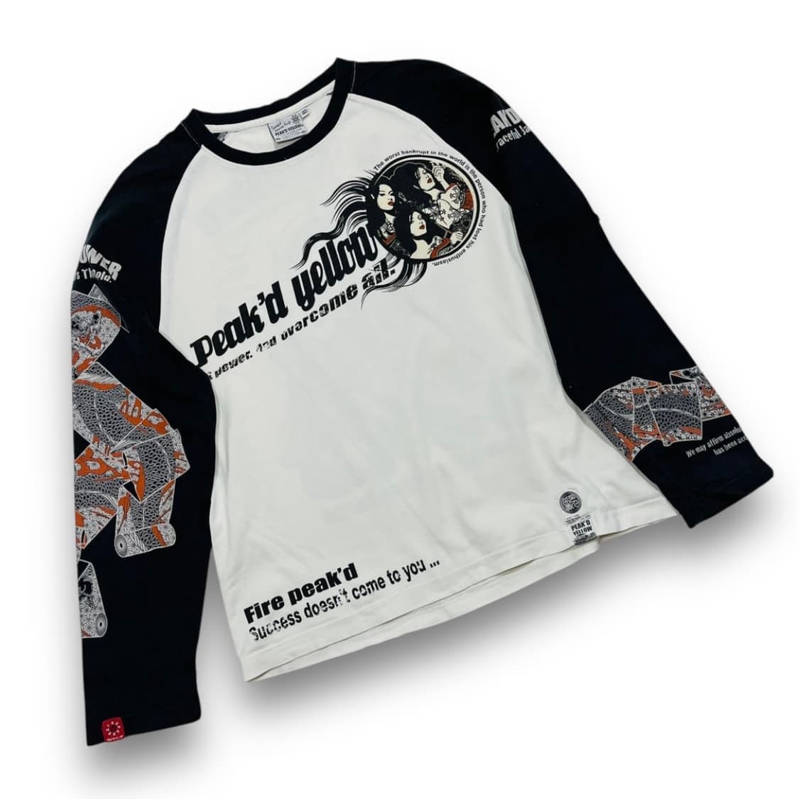 펑크 파크 기모노 걸 밴드 아트 오리엔탈 롱 슬리브 상품이미지3