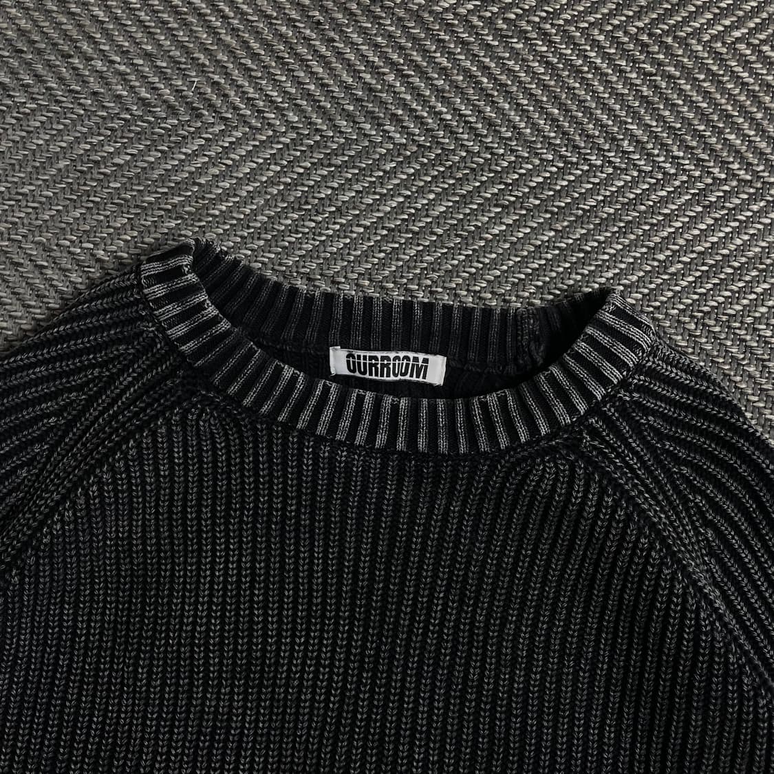 ourroom 빈티지 레글런 박시핏 니트y 4373 상품이미지6