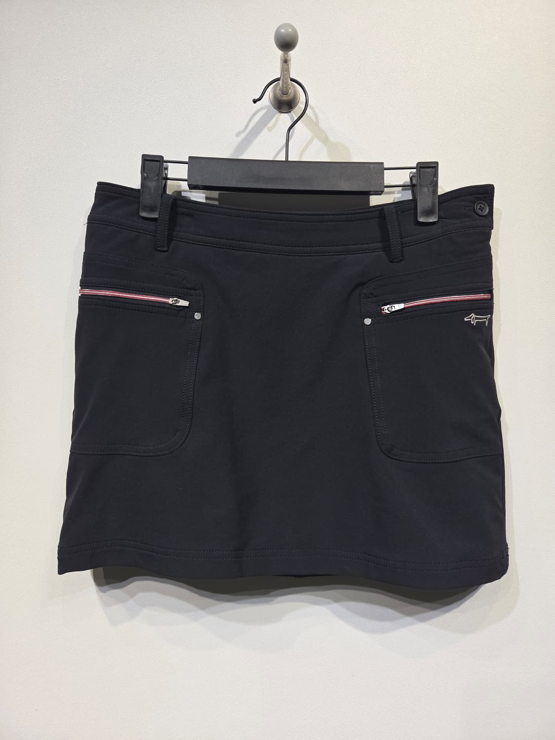 LOUIS CASTEL 루이까스텔 블랙 골프 큐롯 치마바지 상품이미지2