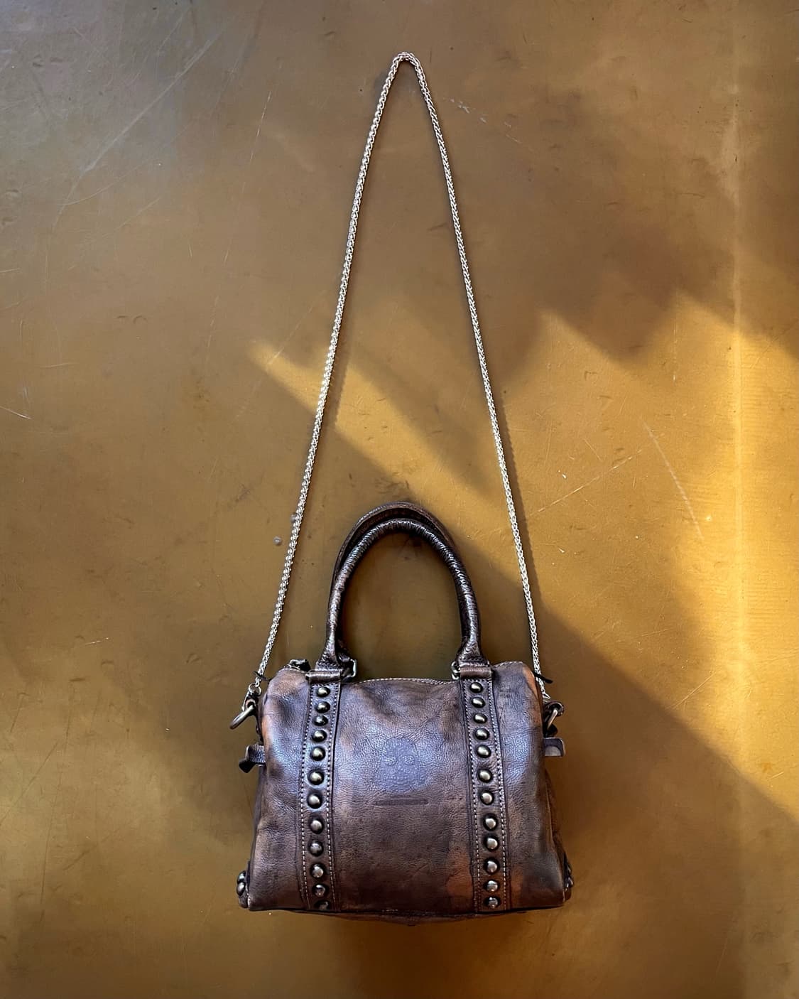 90-00s LAGUNA BEACH Studs Leather Bag 상품이미지3