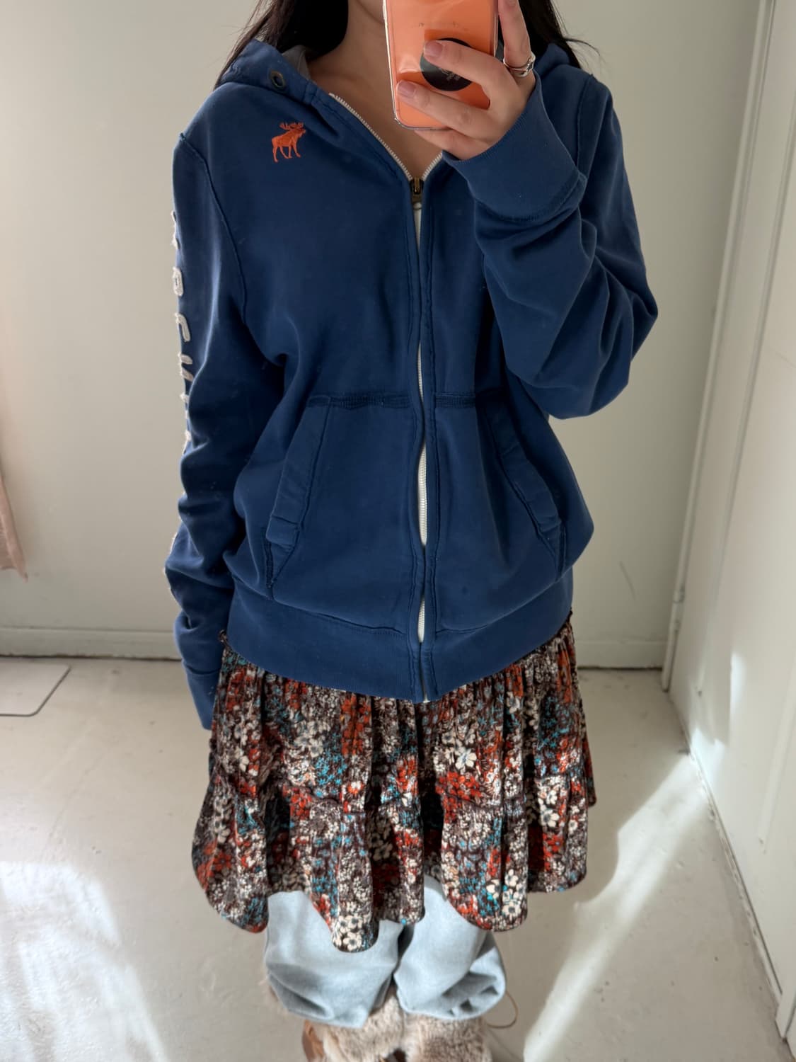 일본빈티지 아베크롬비 후드집업 상품이미지5