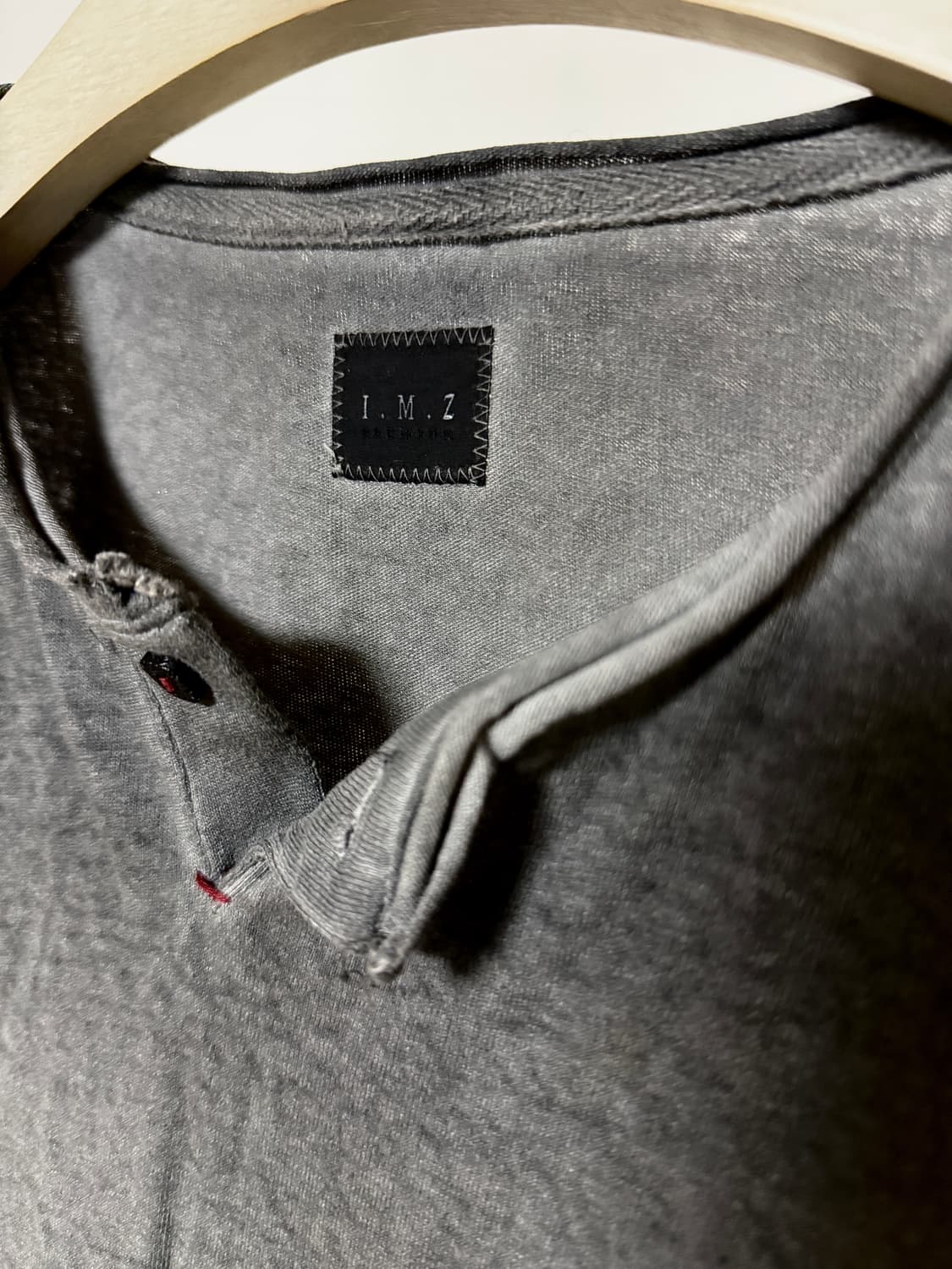 intermezzo 헨리넥 코튼 혼방 워시드 롱슬리브 상품이미지4