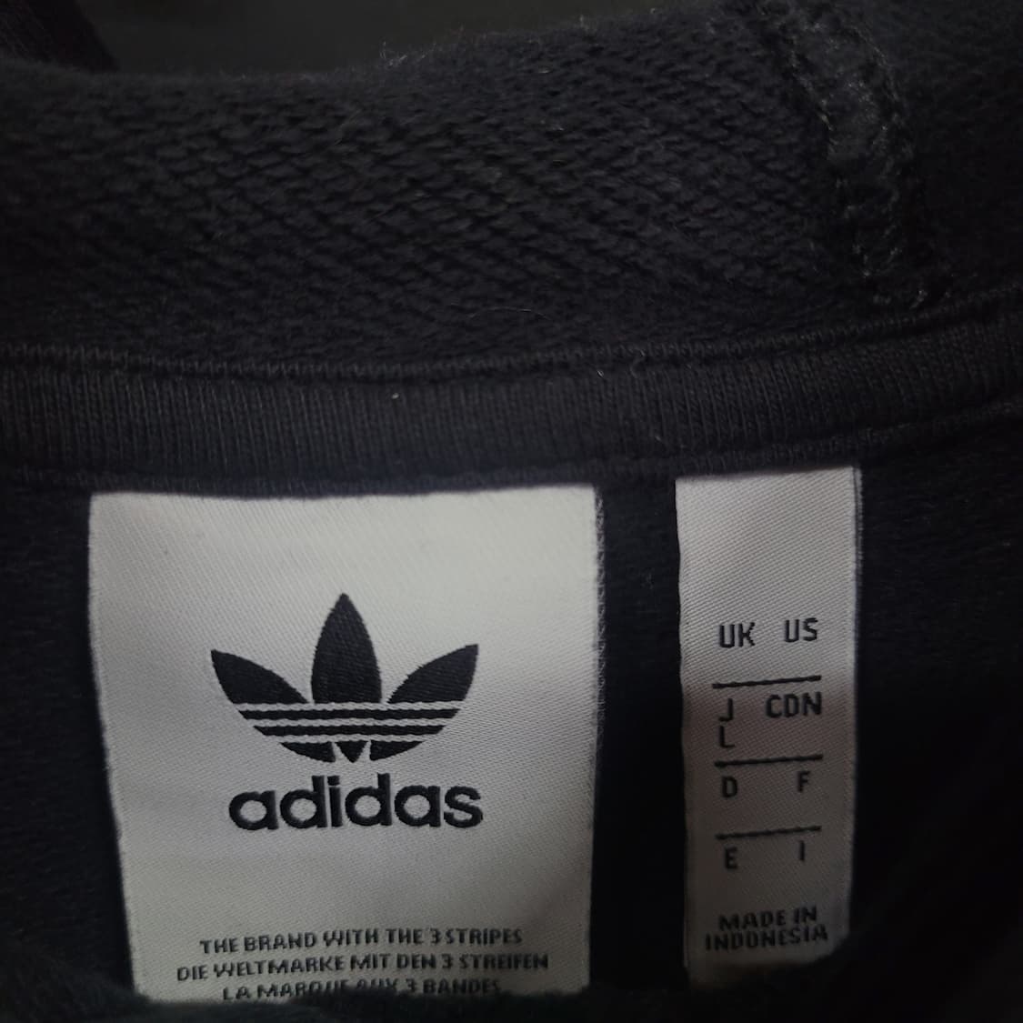 아디다스 불꽃 파이어버드 트레포일 빅로고 후드 상품이미지5