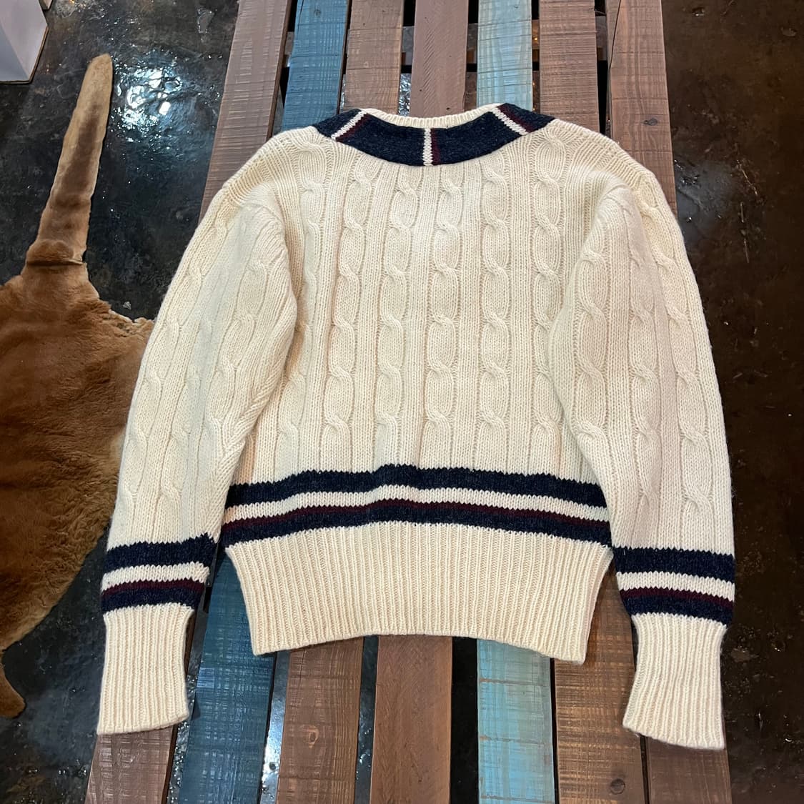 90s 폴로 랄프로렌 크리켓 스웨터 상품이미지7