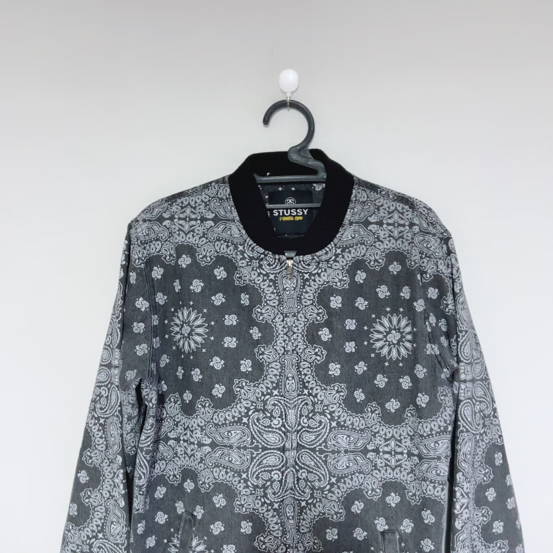 스투시 반다나 올드스쿨 공용 오버핏 자켓 상품이미지2