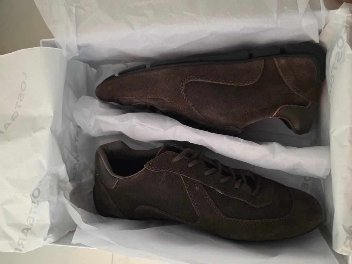 로스트가든 드라이빙 스니커즈 - 스웨이드 브라운 230 상품이미지7