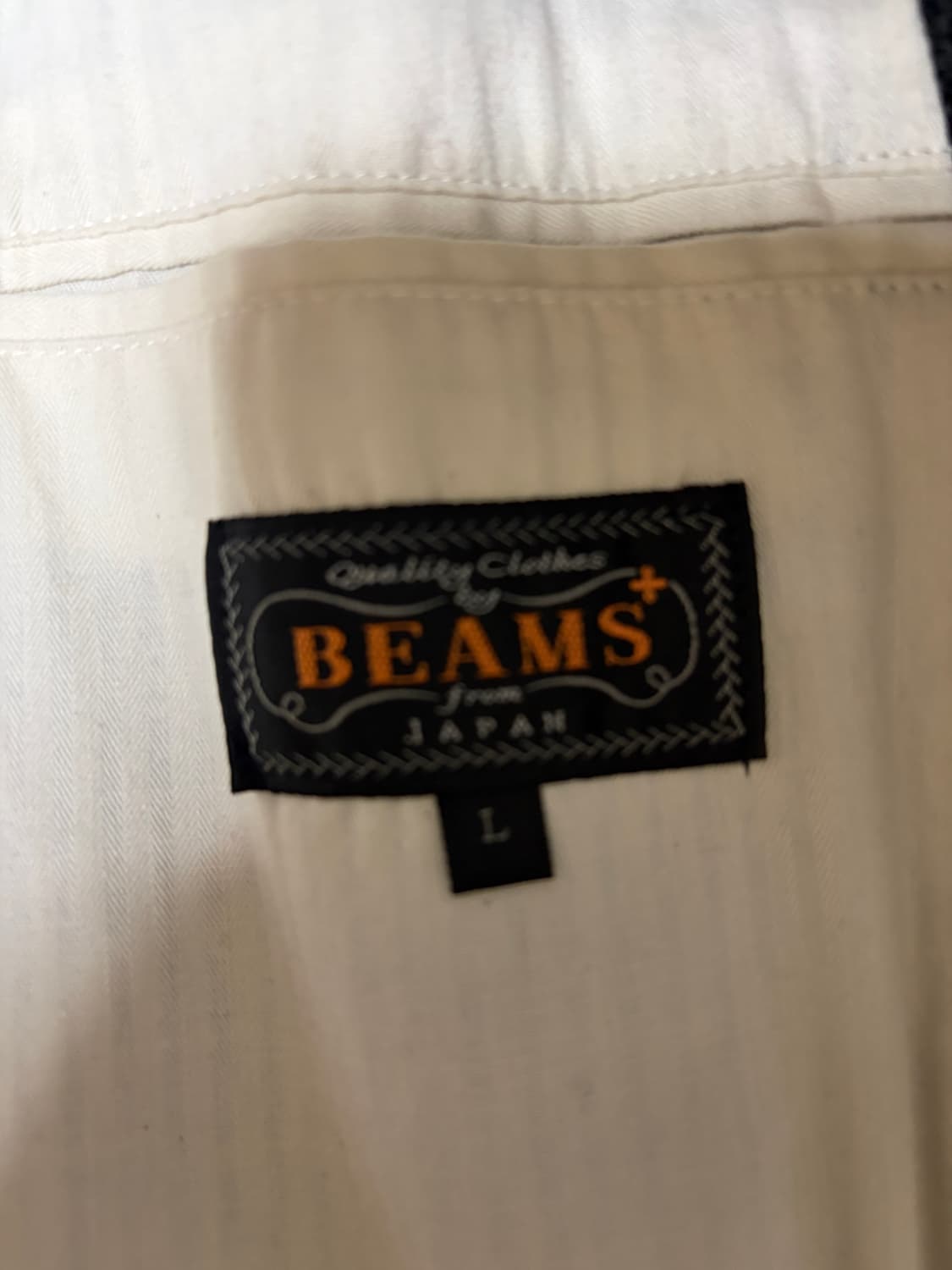 (L)빔즈 플러스 해리스 트위드 코트 그레이  상품이미지3