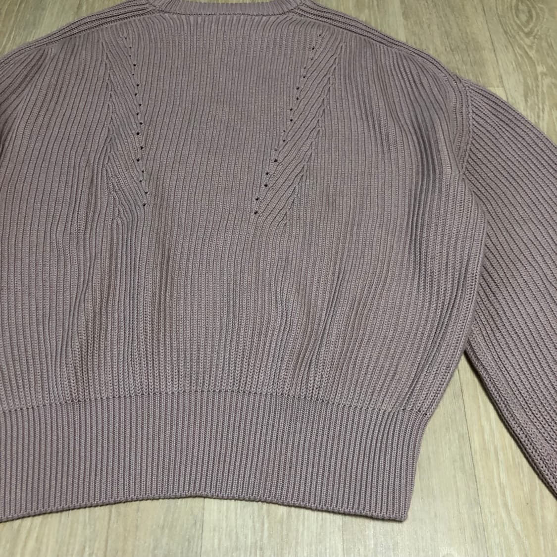 (48) 새상품 엘무드 LMOOD 브룩 니트 브리티시 핑크 상품이미지9