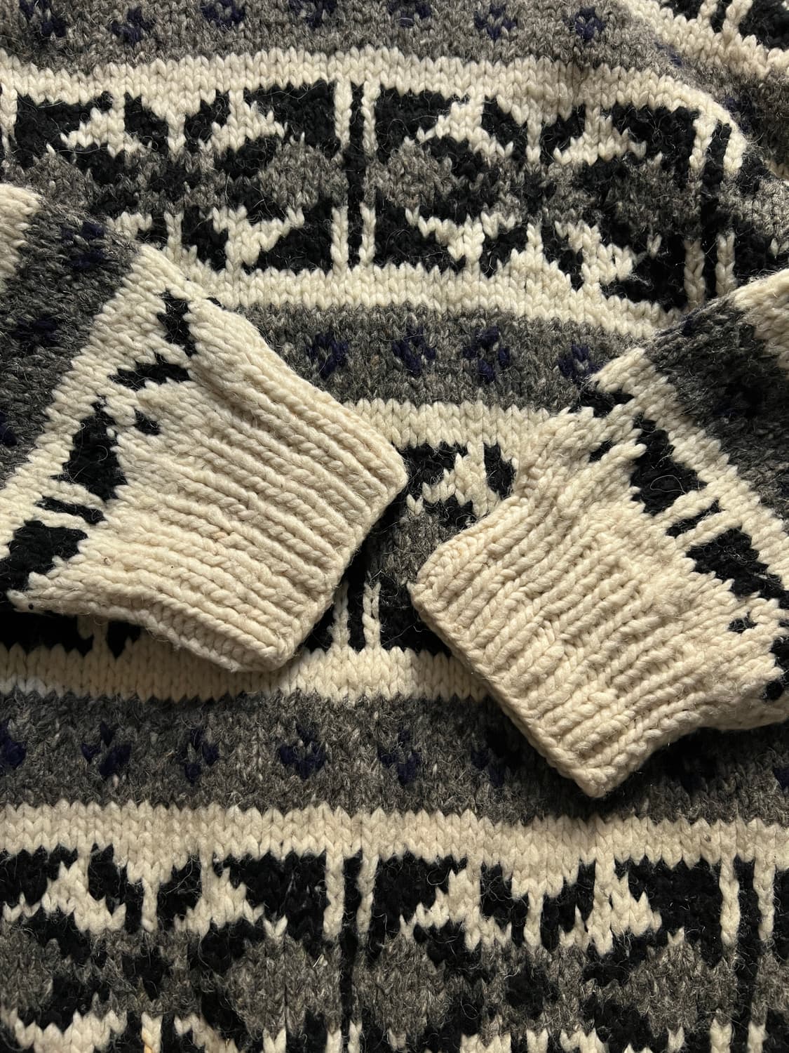 [L]90's Earth Traders 어스 트레이더 에콰도르 니트 상품이미지4