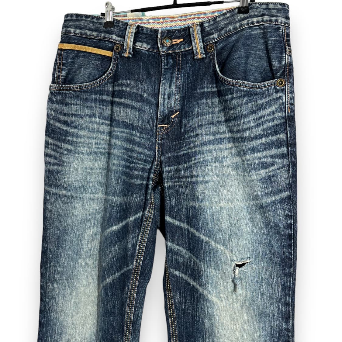 에드윈 워싱 웨스턴 데님팬츠 상품이미지3