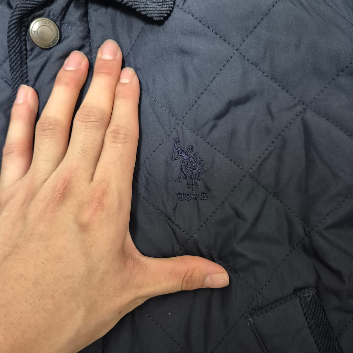 US폴로아센 스몰로고 퀼팅자켓 상품이미지4