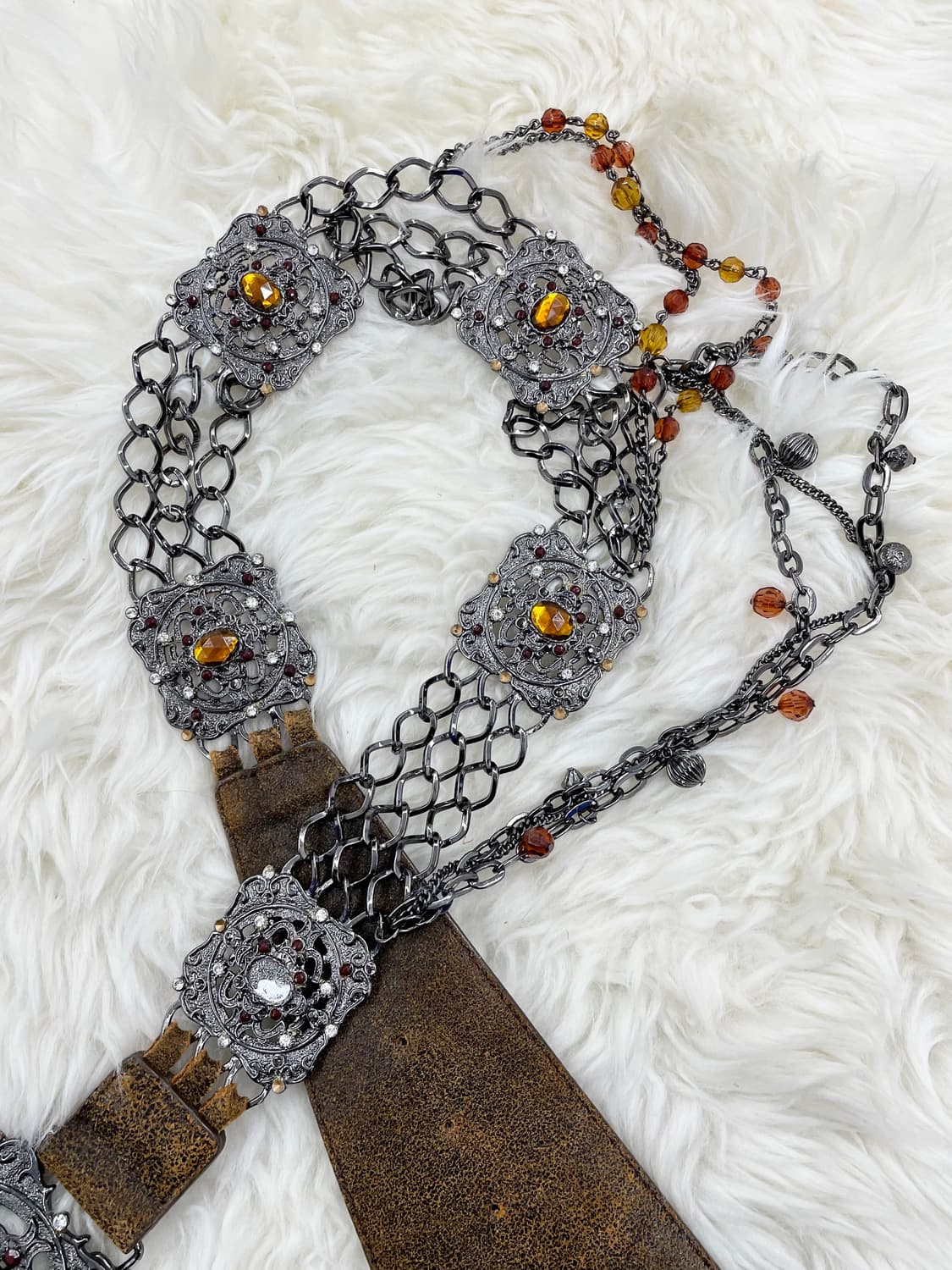 오리엔탈 페어리 레이어드 체인 벨트 상품이미지6