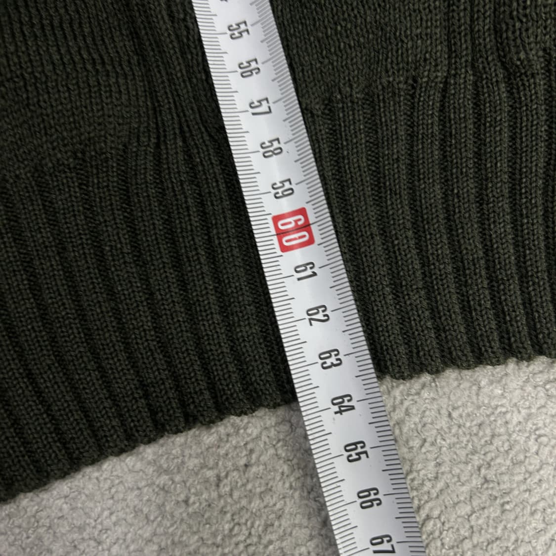 버버리 정품 니트 다크 그린 니트 L 상품이미지7