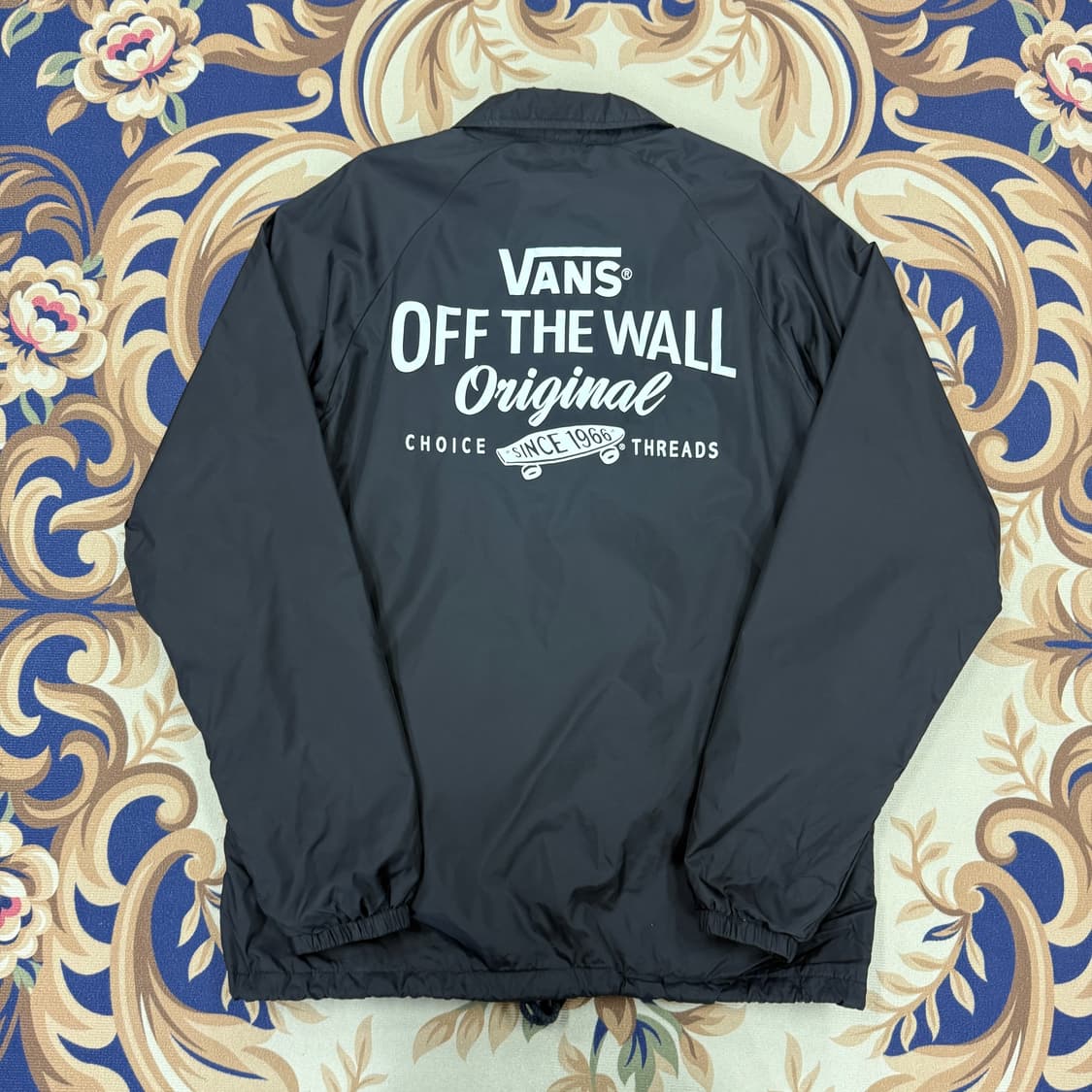 (S)반스 VANS 그래픽 코치자켓(블랙) 상품이미지6