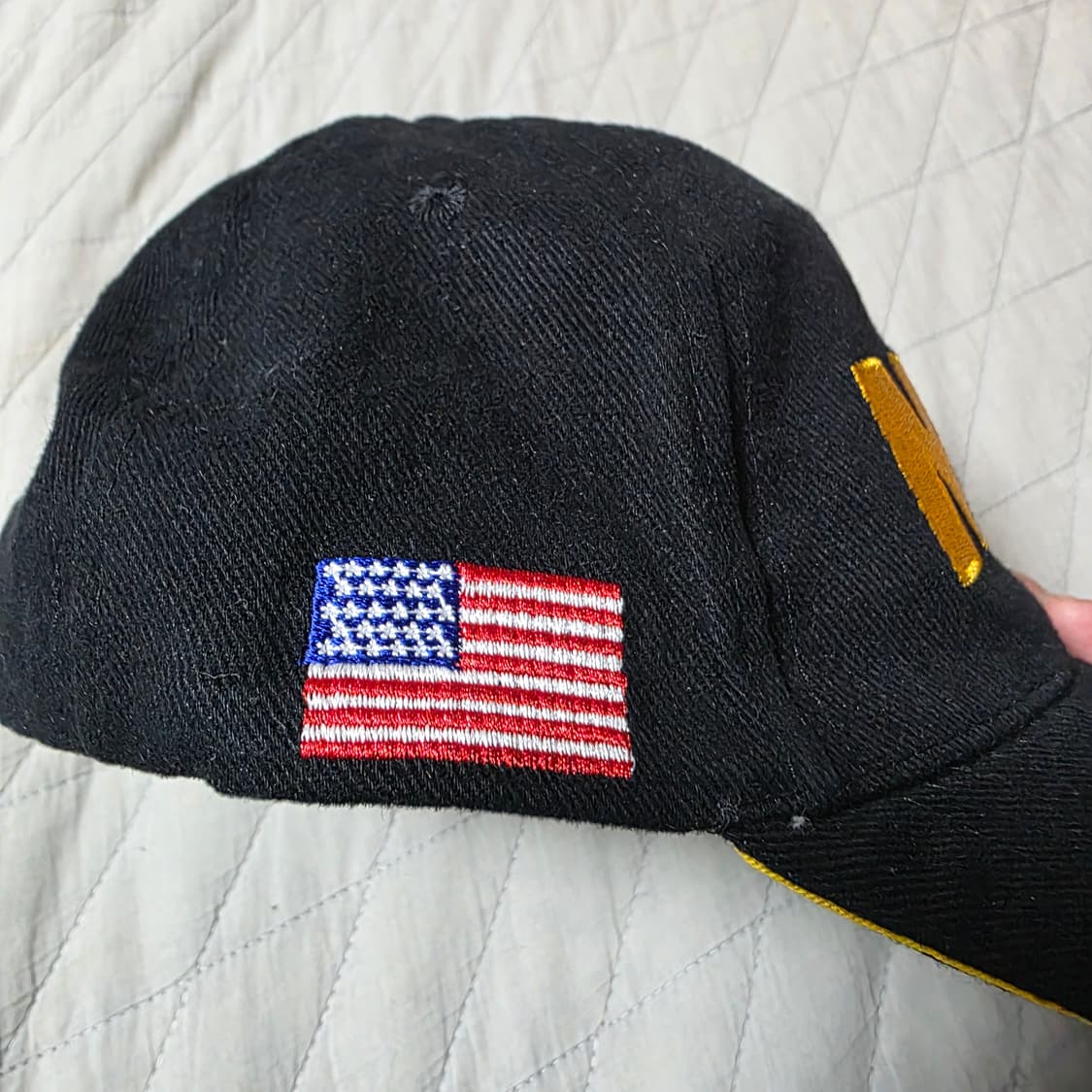 [OS] 빈티지 NRA 로고 블랙 6패널 캡 ver. 굿컨디션 상품이미지3