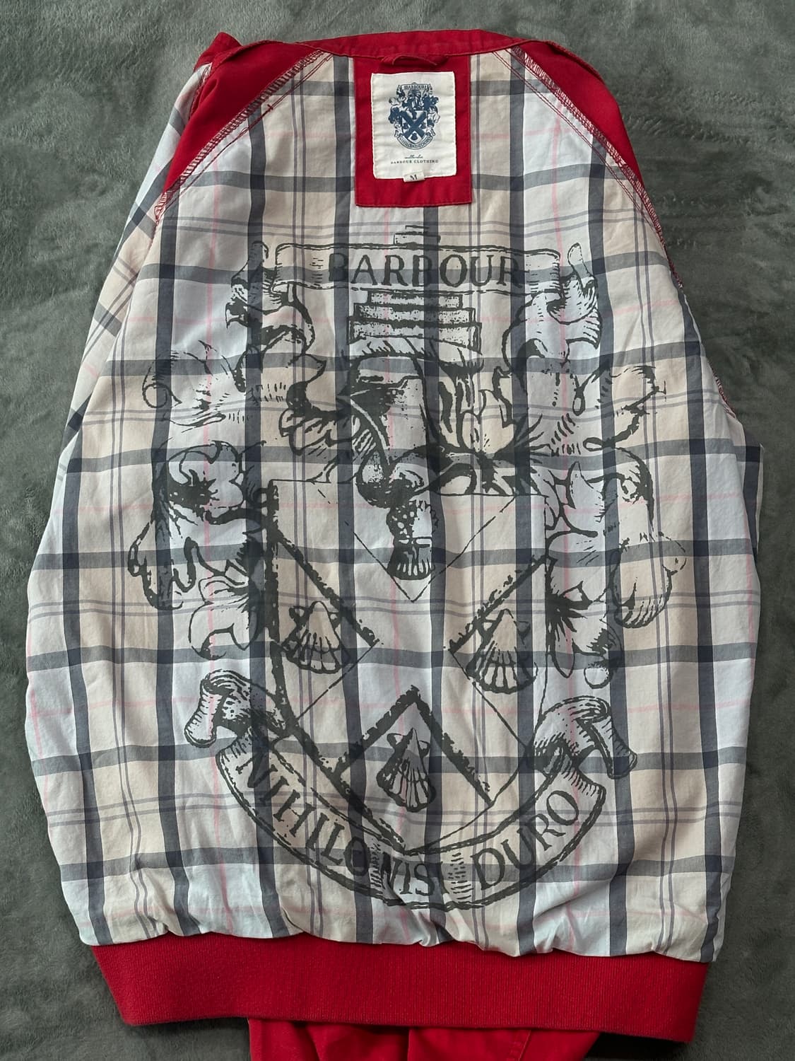 Barbour Peyton Washed Twill Harrington 상품이미지3