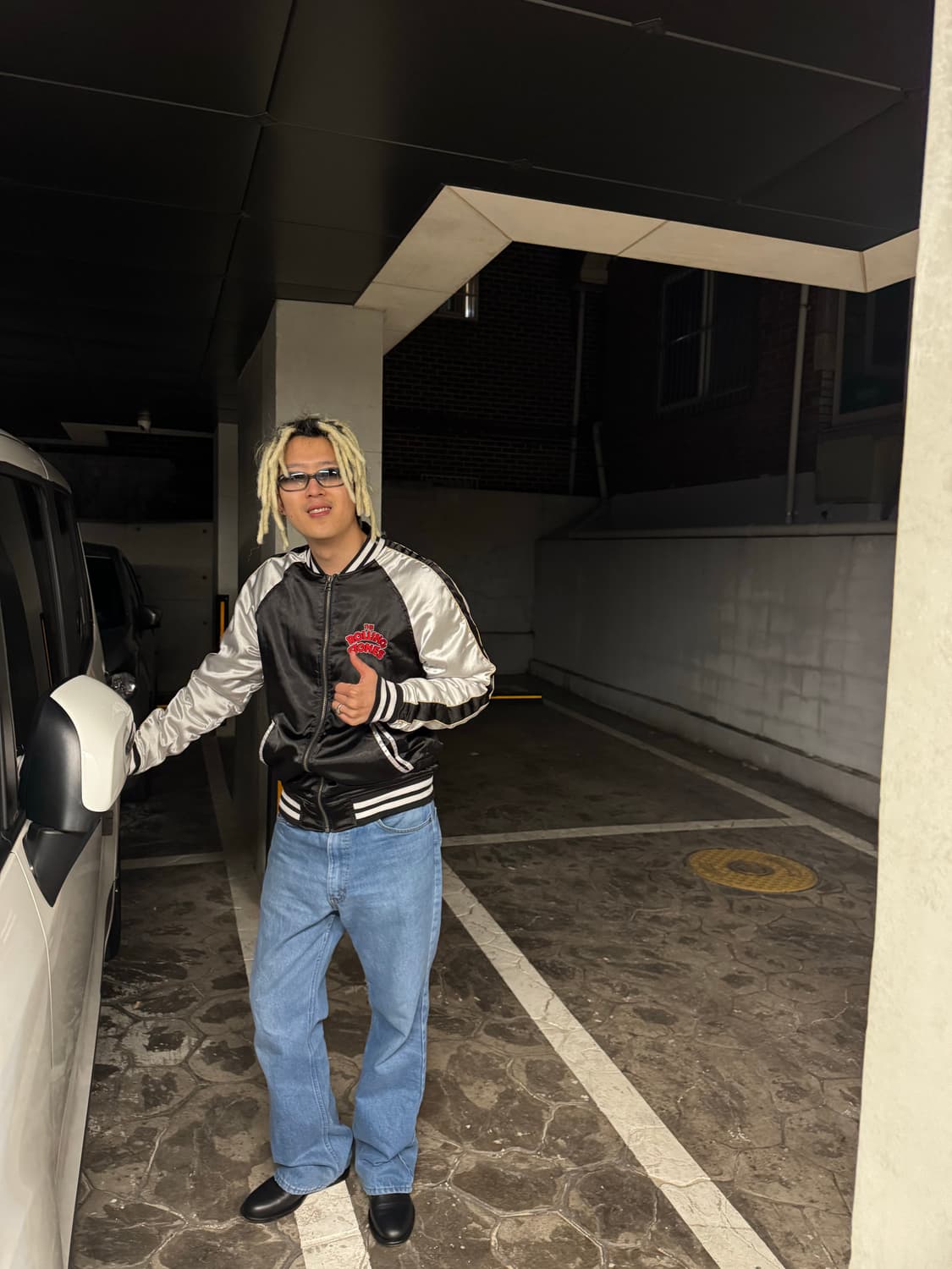 롤링 스톤즈 스타디움 드래곤 새틴 봄버 자켓 상품이미지5