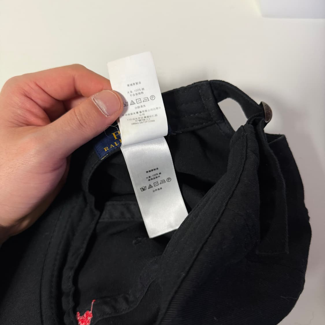 폴로 랄프로렌 블랙 볼캡 상품이미지7