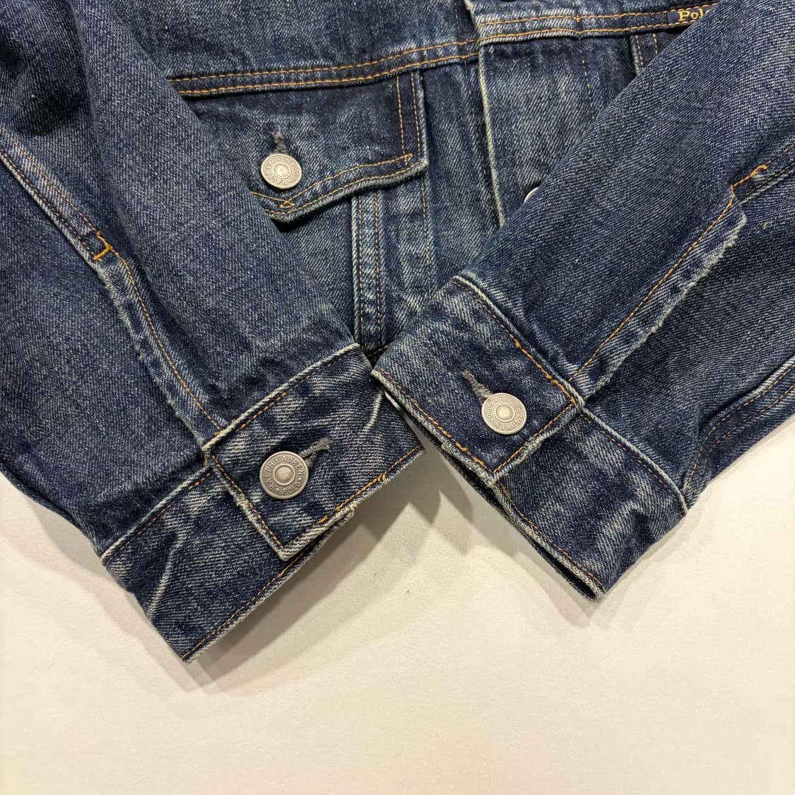 [L] 폴로 랄프로렌 아이콘 데님 트러커 자켓 B572 상품이미지6