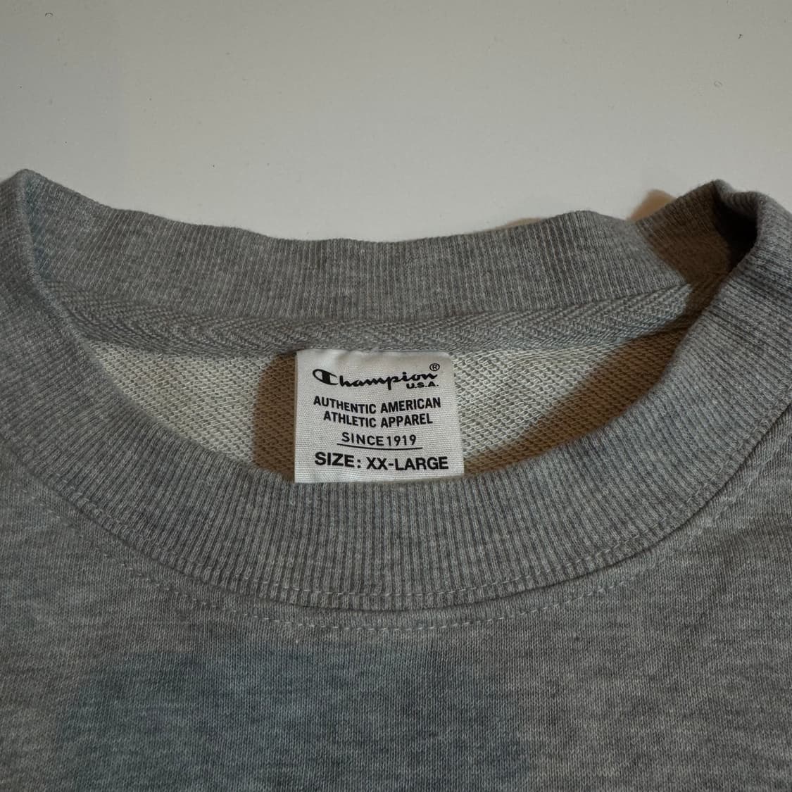 챔피온 그레이 맨투맨 상품이미지4