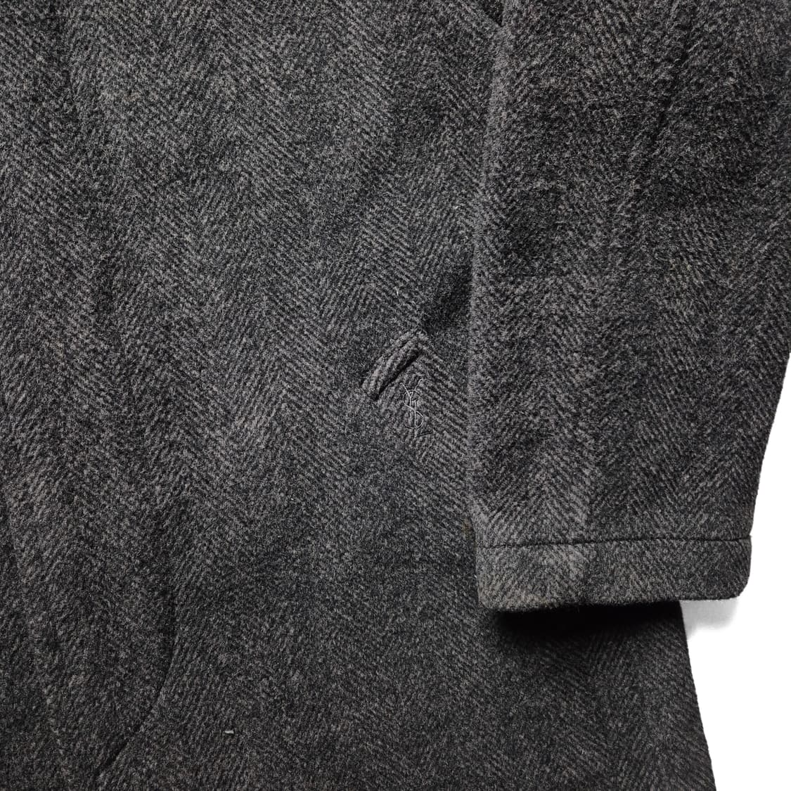 [100] 입생로랑 울 하프코트 상품이미지5