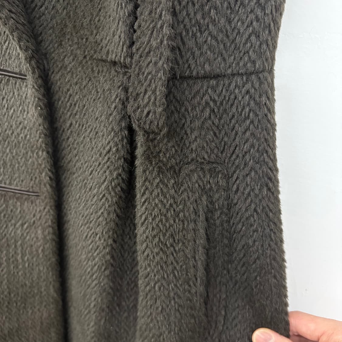 TIME 타임 브라운 롱 베스트 조끼 여/M 상품이미지4