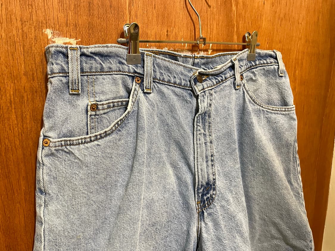 (36) 80~90s Levi's 리바이스 오렌지탭 데님 반바지 쇼츠 상품이미지6