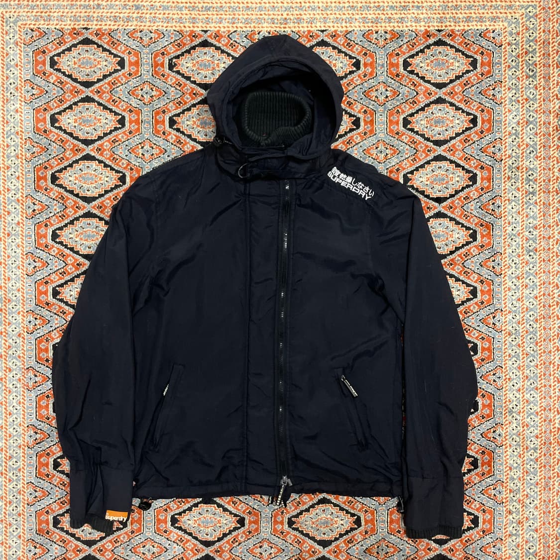 수퍼드라이 블랙 바람막이 자켓 남성L 상품이미지1