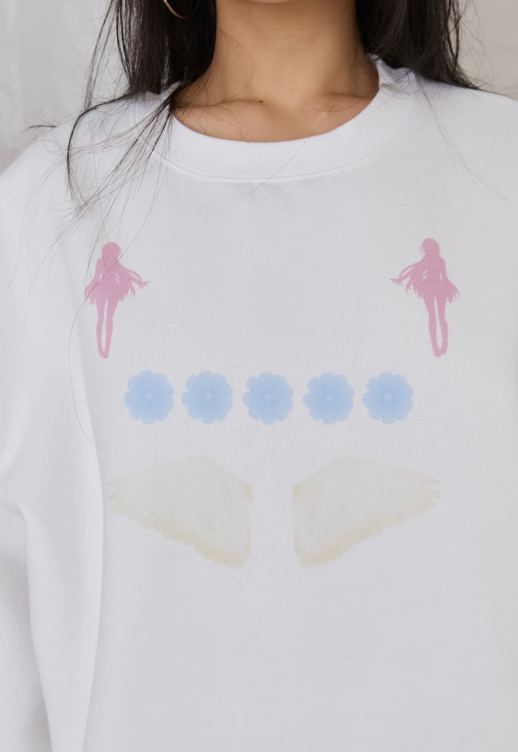 영마일웨어 unreal angel sweatshirt 상품이미지2