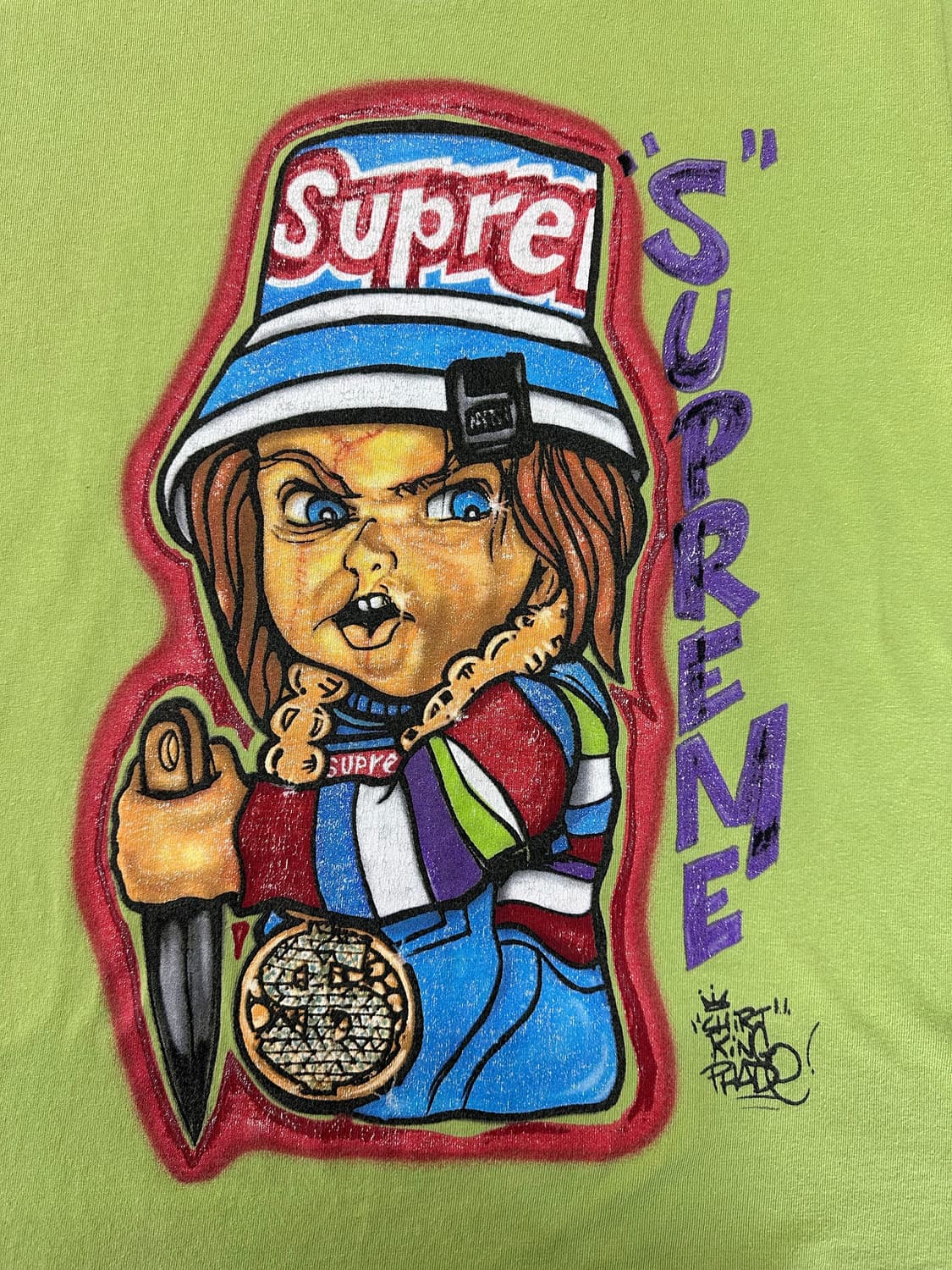 SUPREME 처키 그래픽 반팔 ☠판매합니다💚 상품이미지2