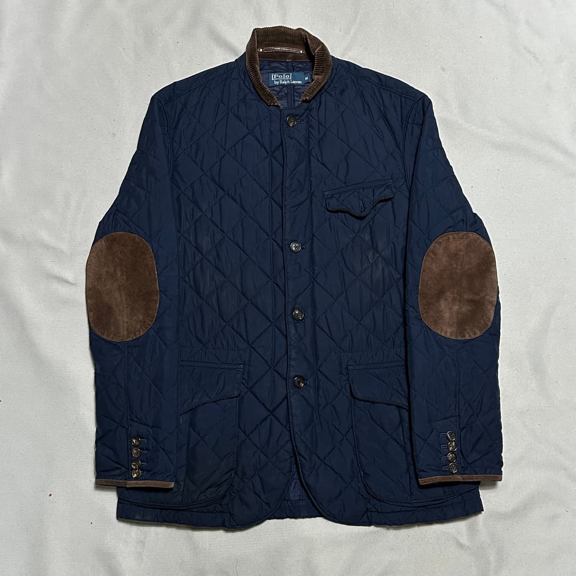 M 폴로랄프로렌 네이비 퀼팅 자켓 상품이미지2