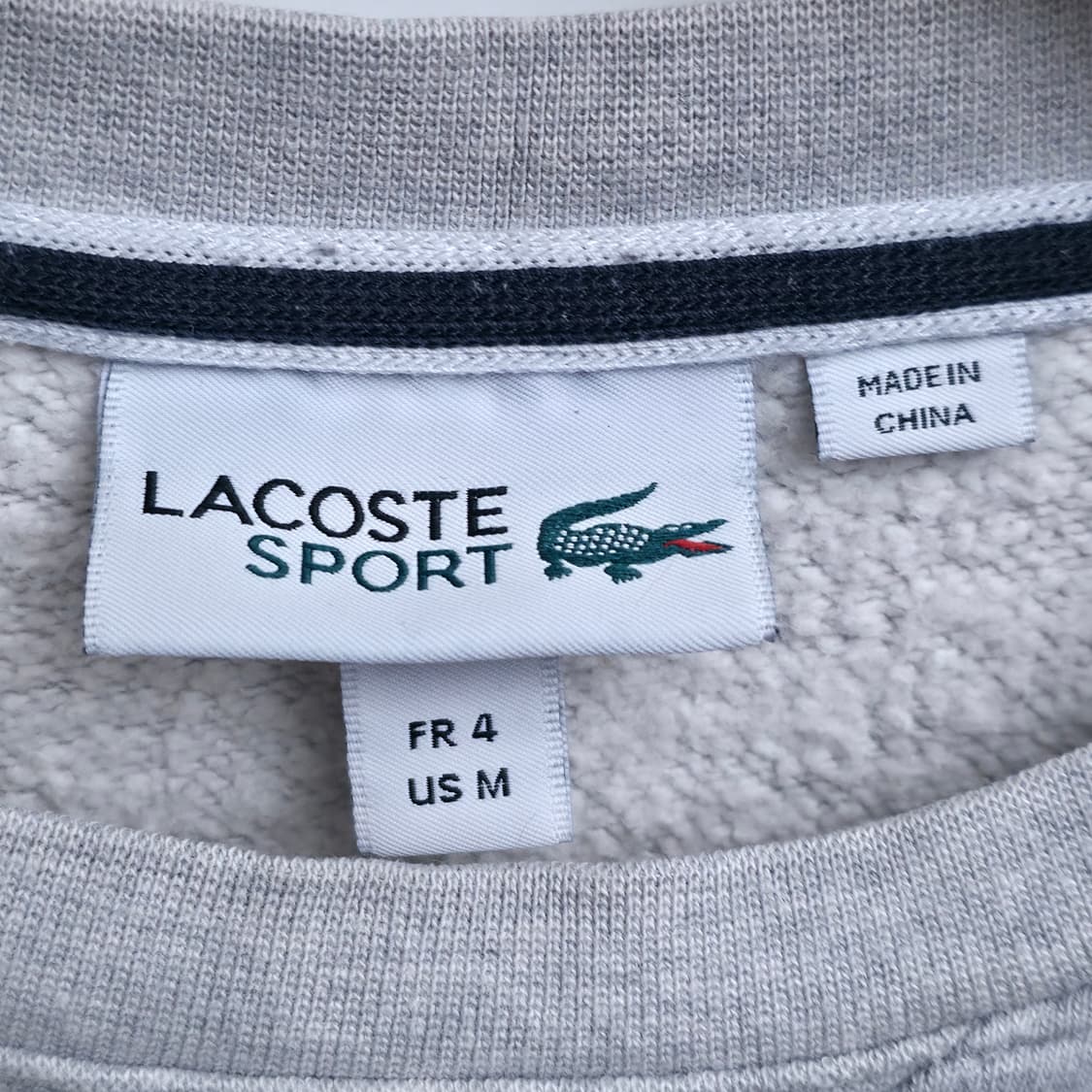 [M] 라코스테 그레이 맨투맨 상품이미지5