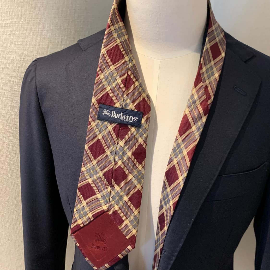 버버리(BURBERRY) 노바체크 명품넥타이 100실크 클래식룩 상품이미지2