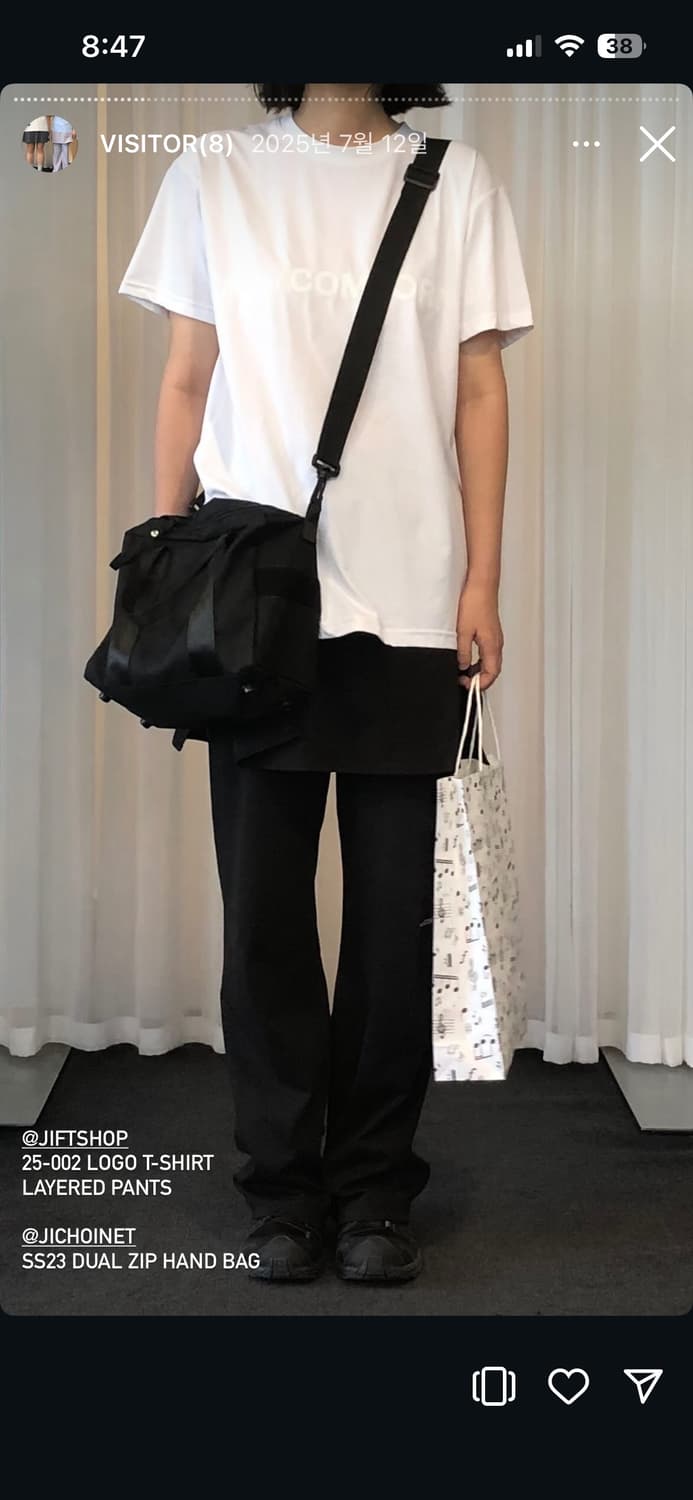 Jichoi 25-001 slim layered pants size1 상품이미지1