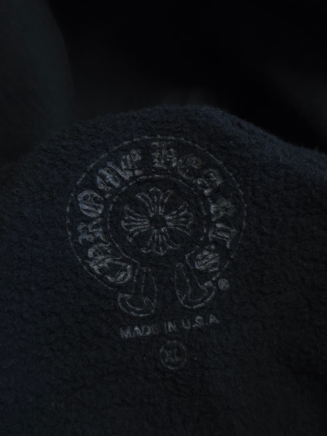 [XL] 크롬하츠 홀스슈 플로랄 후드 블랙 상품이미지7