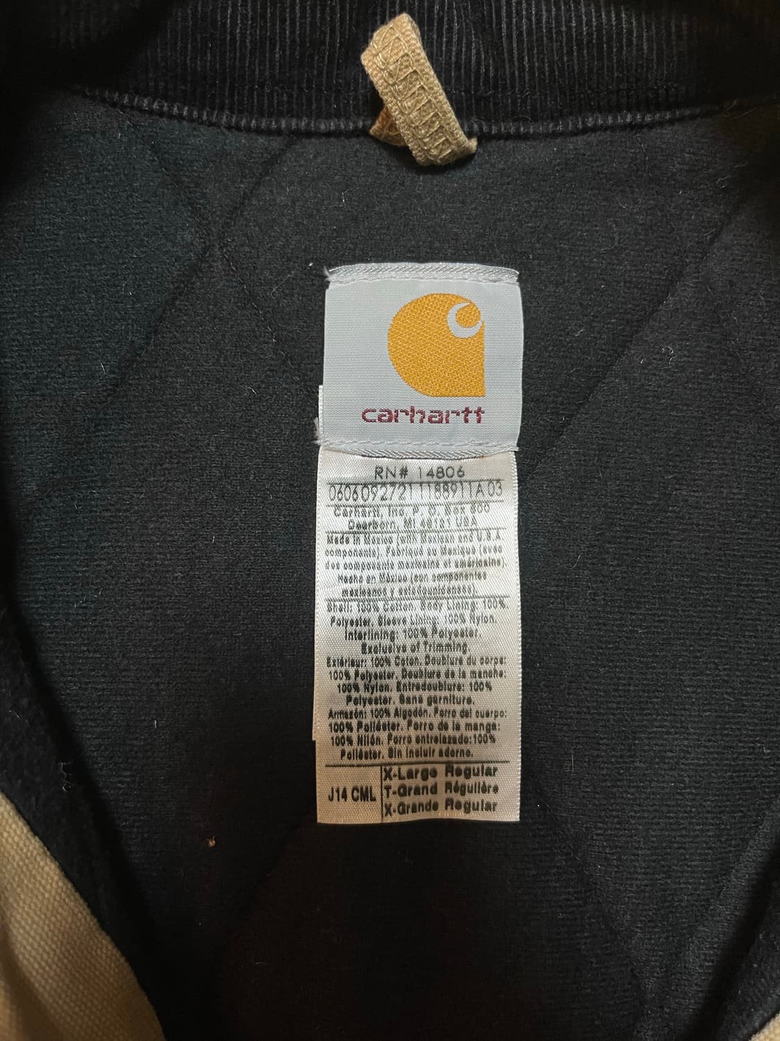 00s carhartt santafe J14 (XL) 상품이미지9