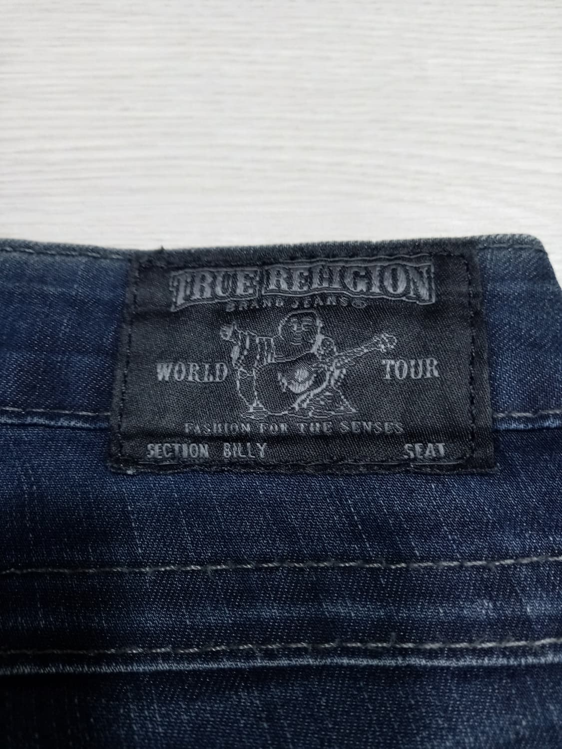 25 트루릴리젼 USA Billy 워싱 스판 슬림일자진 진청 25-292 상품이미지5