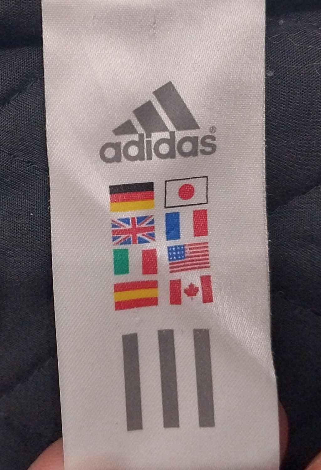 아디다스 올드스쿨  후드 퍼 안감 패딩 90 상품이미지6