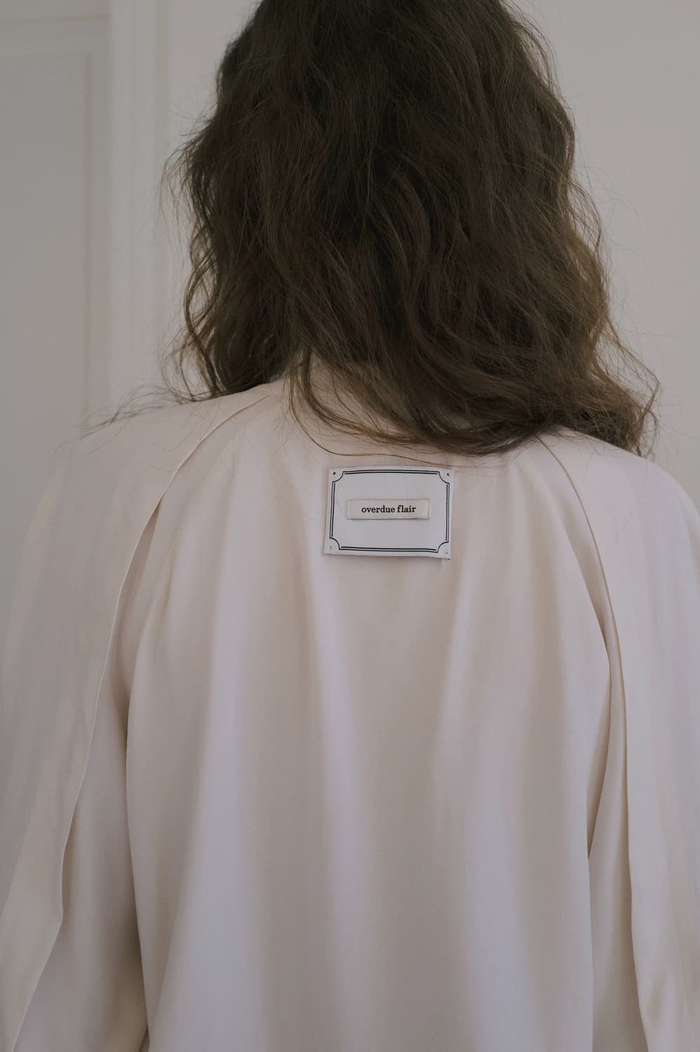 오버듀플레어 타이 블라우스 상품이미지2
