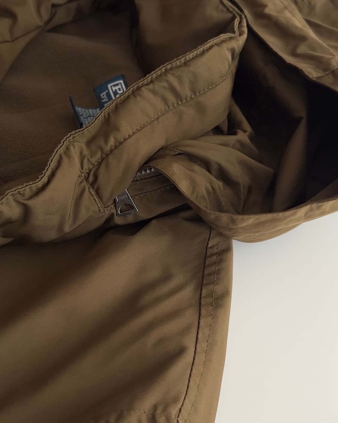 폴로 랄프로렌 카키 브라운 기모 블루종 자켓 M 상품이미지4