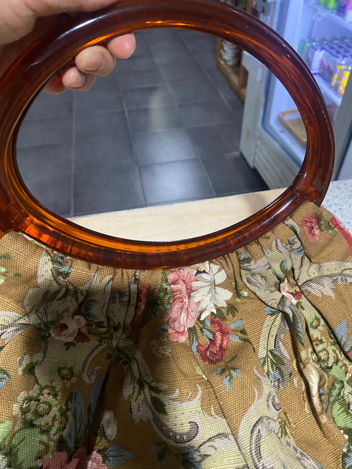 빈티지 패브릭 토드백 상품이미지3